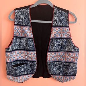 Vintage hand stitched vest